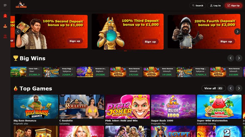 Mr Jones Casino UK Login Bonus Codes and Online Gaming Promotions