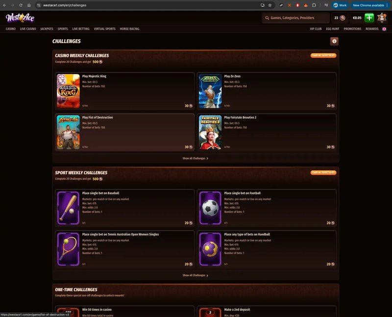Westace casino uk, westace casino